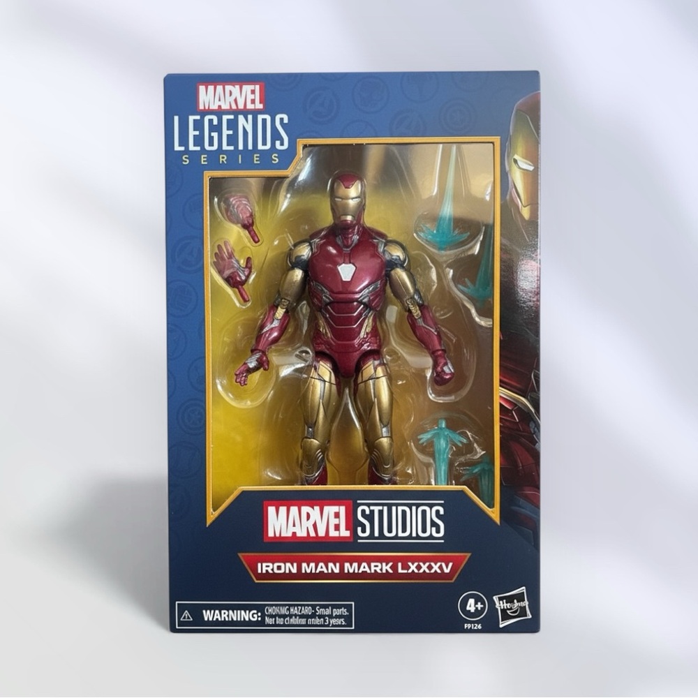 Marvel Studios Iron Man Mark LXXXV Figure - Red and Gold